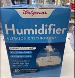 Walgreens Ultrasonic Cool Mist Humidifier