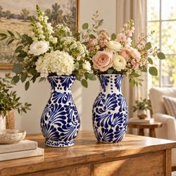 Talavera Mexican Vases