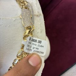10k Gold Cuban Necklace