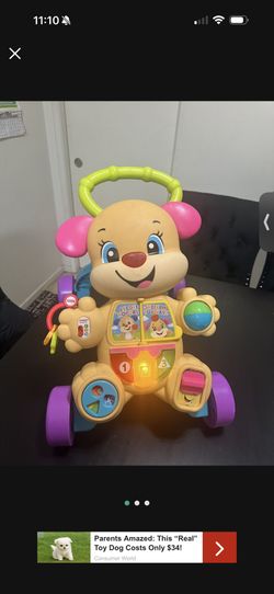 Fisher Price Learning To Walk Toy