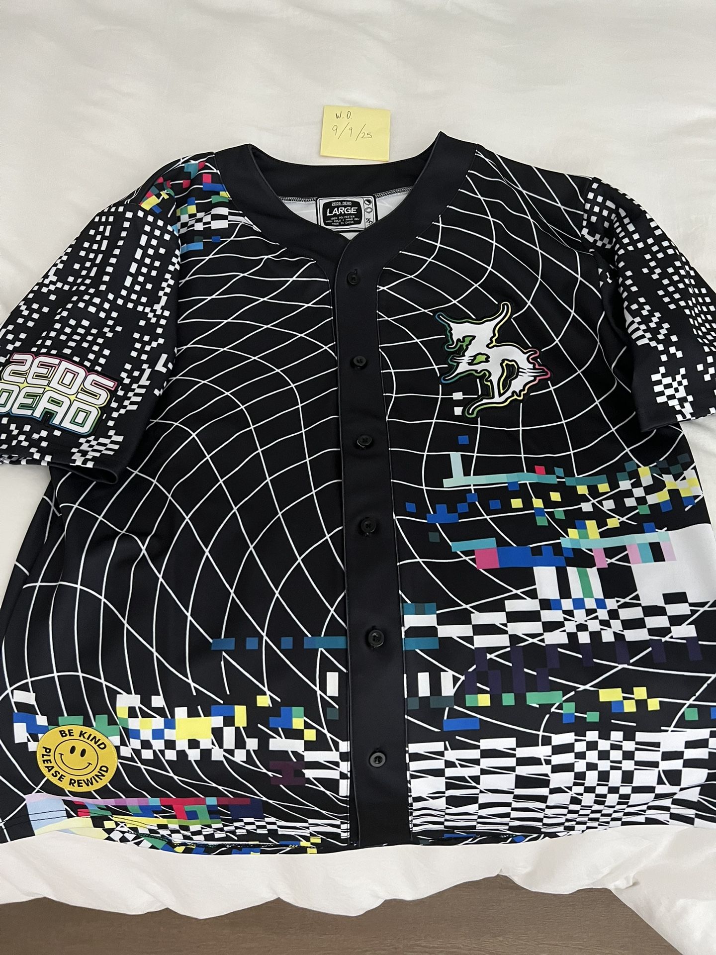 Zeds Dead Jersey Glitch Jersey Large