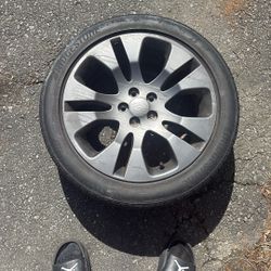 Set Of Subaru Rim Original Black Own 