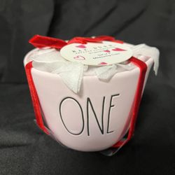 Rae Dunn Pink Measuring Cups Open Heart