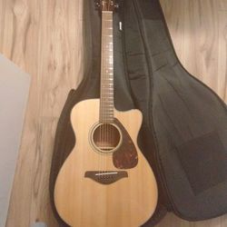 Yamaha F S X700 S C Acoustic  Electric  Guitar  + Road Runner gig Bag