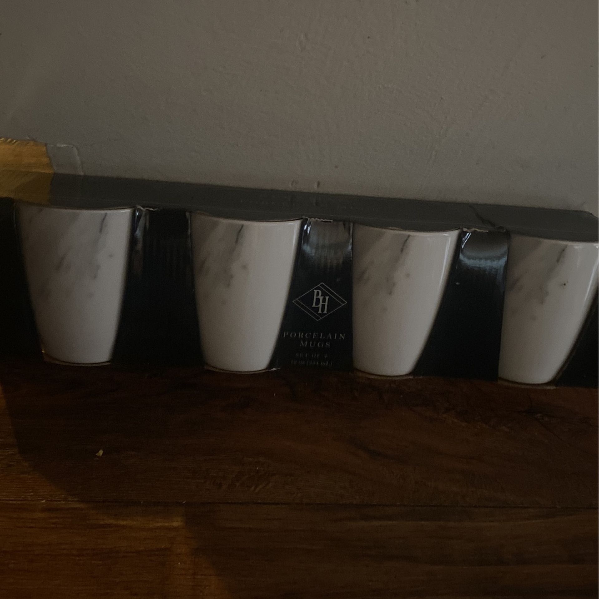 New Porcelain Mugs