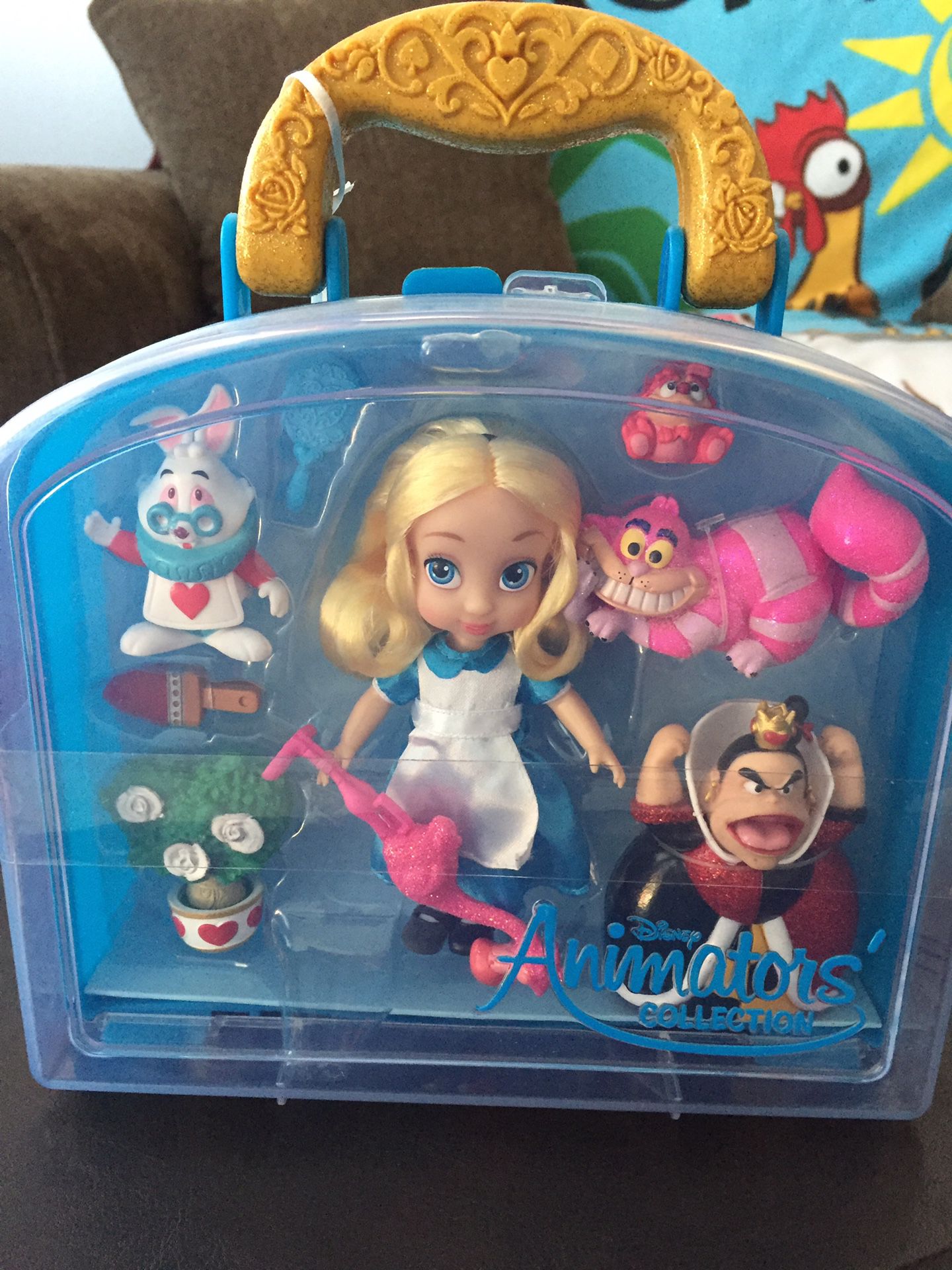 Disney Animators Collection Alice In Wonderland Mini Doll Play Set 