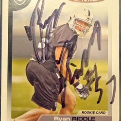 Topps Ryan Riddle Rookie w. Signature