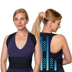 Posture Corrector for Women & Men, Soft, Comfortable Back Brace