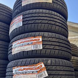205/55R16 🏁Nuevas las cuatro con 50.000 millas de Garantía ‼️‼️‼️arroyo tires 🛞