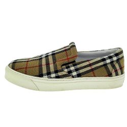 Burberry Check Cotton Wool Blend Sneakers - Size 8.5 Mens
(CSC038782)