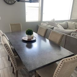 Dining room Table With 6 Chairs 