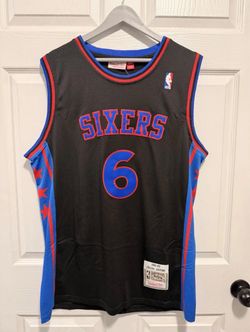 NBA Julius Erving #6 Philadelphia 76ers Mitchell & Ness Jersey 2XL NWT