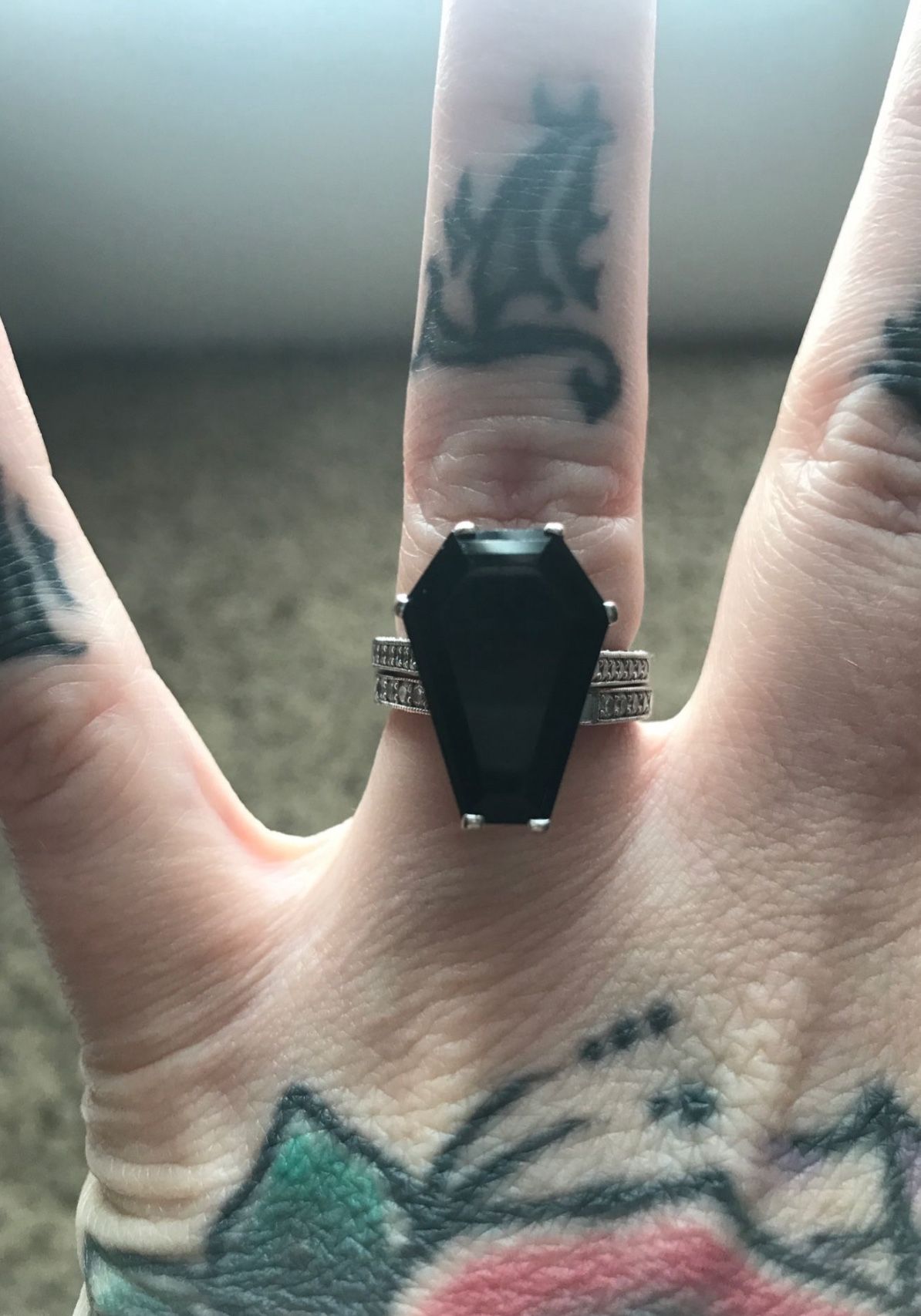 Wedding Ring set Custom Made Unique