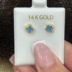 14K GOLD EARRING