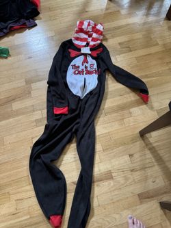 The Cat Suess One Piece Costume Juniors Size 11-13