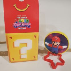 RARE 2026 McDonald’s Super Mario Galaxy Happy Meal Box Collectible Childrens Toy Star 