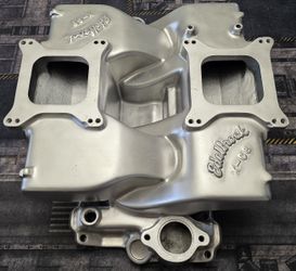 Cross-Ram Aluminum Intake Manifold For SBC 283-400 Edelbrock X-C8