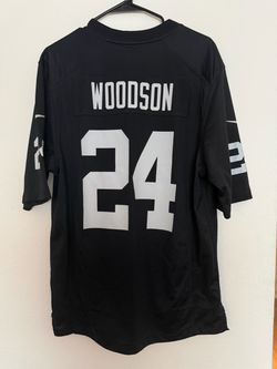 Nike Charles Woodson #24 Raiders Jersey - Size M
