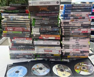 Video game lot of 82 ps2 Xbox nes Wii pc GameCube etc