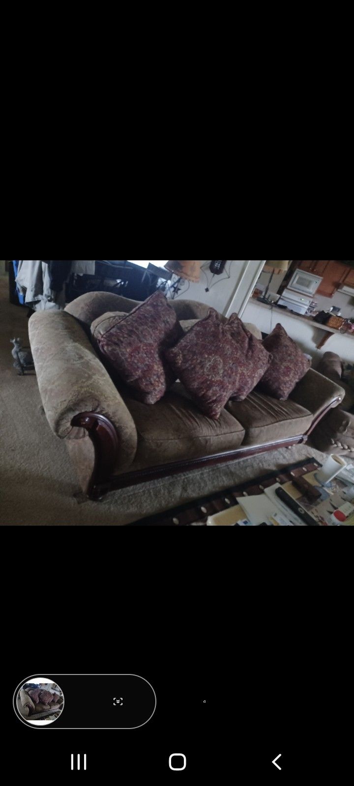 Couch, Chair W Ottamon