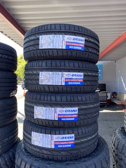 235/50R17 - OTANI TIRES $349 All 4 Installed Balanced (w/ free Alignment)