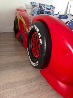 Disney Cars Lightning McQueen Kids Bed Frame