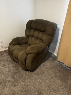 Recliner chair gray
