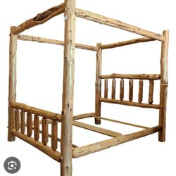 Wooden Bed Frame 