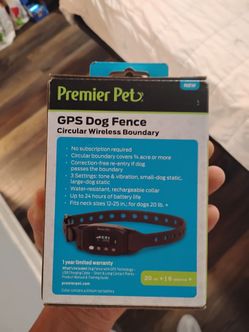 Premier pet gps dog fence