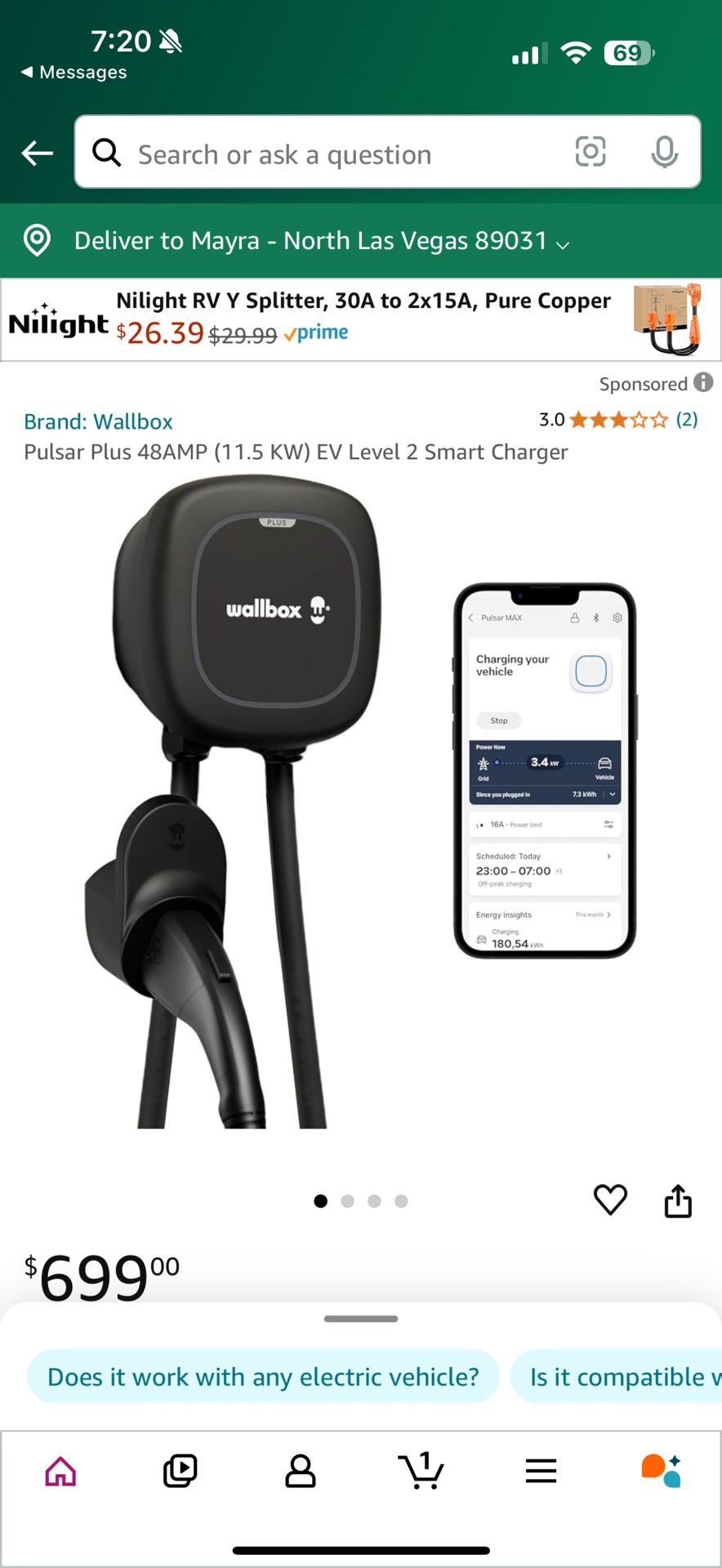 Wire And Tesla Charger