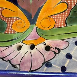 Hand painted Mexican sink