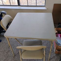 Table And 2 Chairs