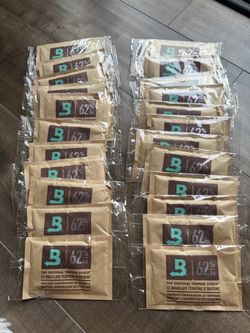 Boveda 62% RH Humidity Packs – Lot of 20
