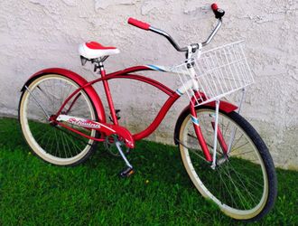 Classic Schwinn legacy 26" Beach Cruiser bike bicicleta basket