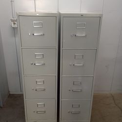 Metal File Cabinet With Or Without Key
