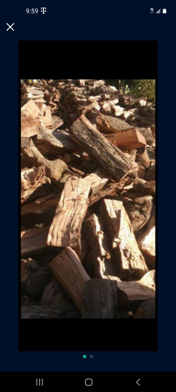 Almond Firewood $130 For Load Truck