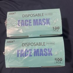 200 Face Masks Unopened Brand New 