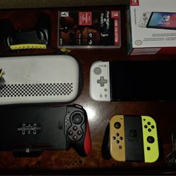 Nintendo Switch (Originial) With Stuff