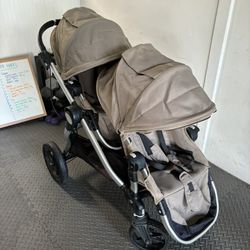 Stroller - Baby Jogger City Select double stroller 