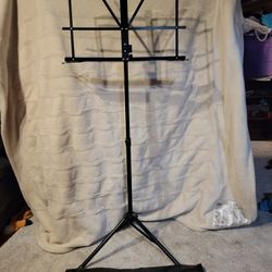 Foldable music stand with Zippered case