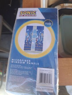 Sonic the hedgehog window panels