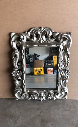 Plastic framed mirror