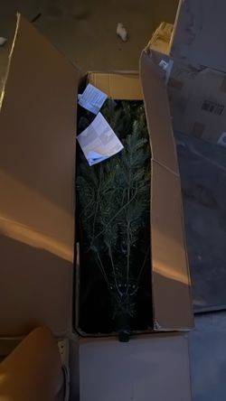 Artificial Christmas Tree in Box