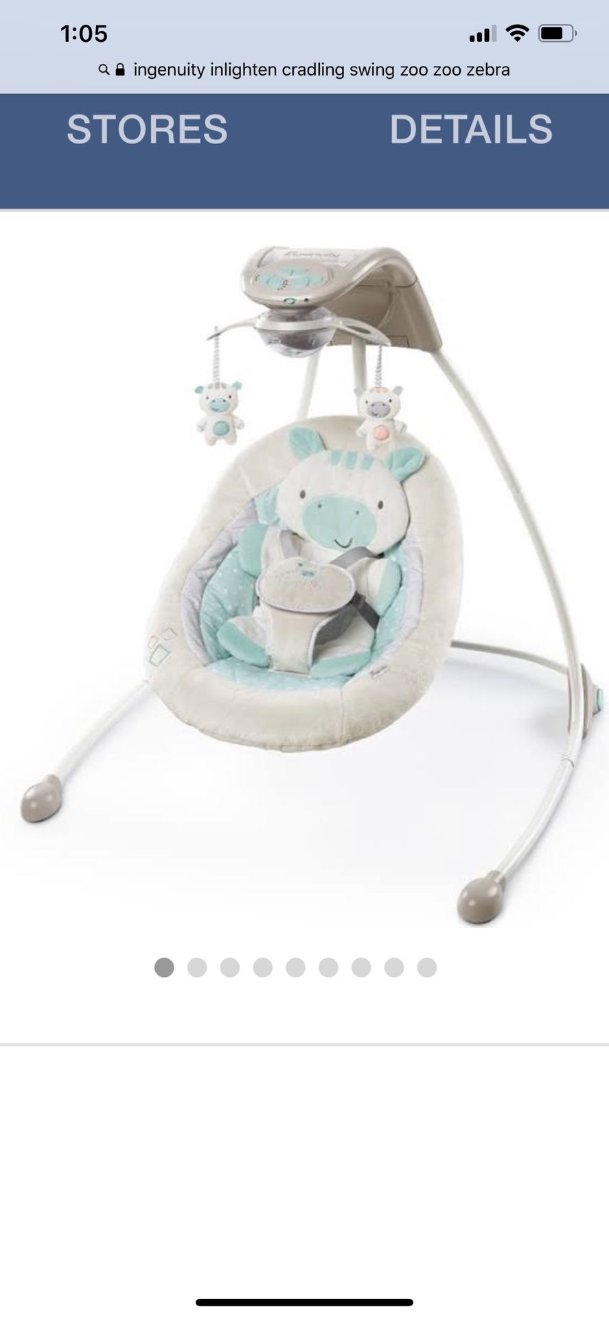 Baby swing