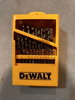 DEWALT Drill Bit Set with Metal Index, 29-Piece DW1969