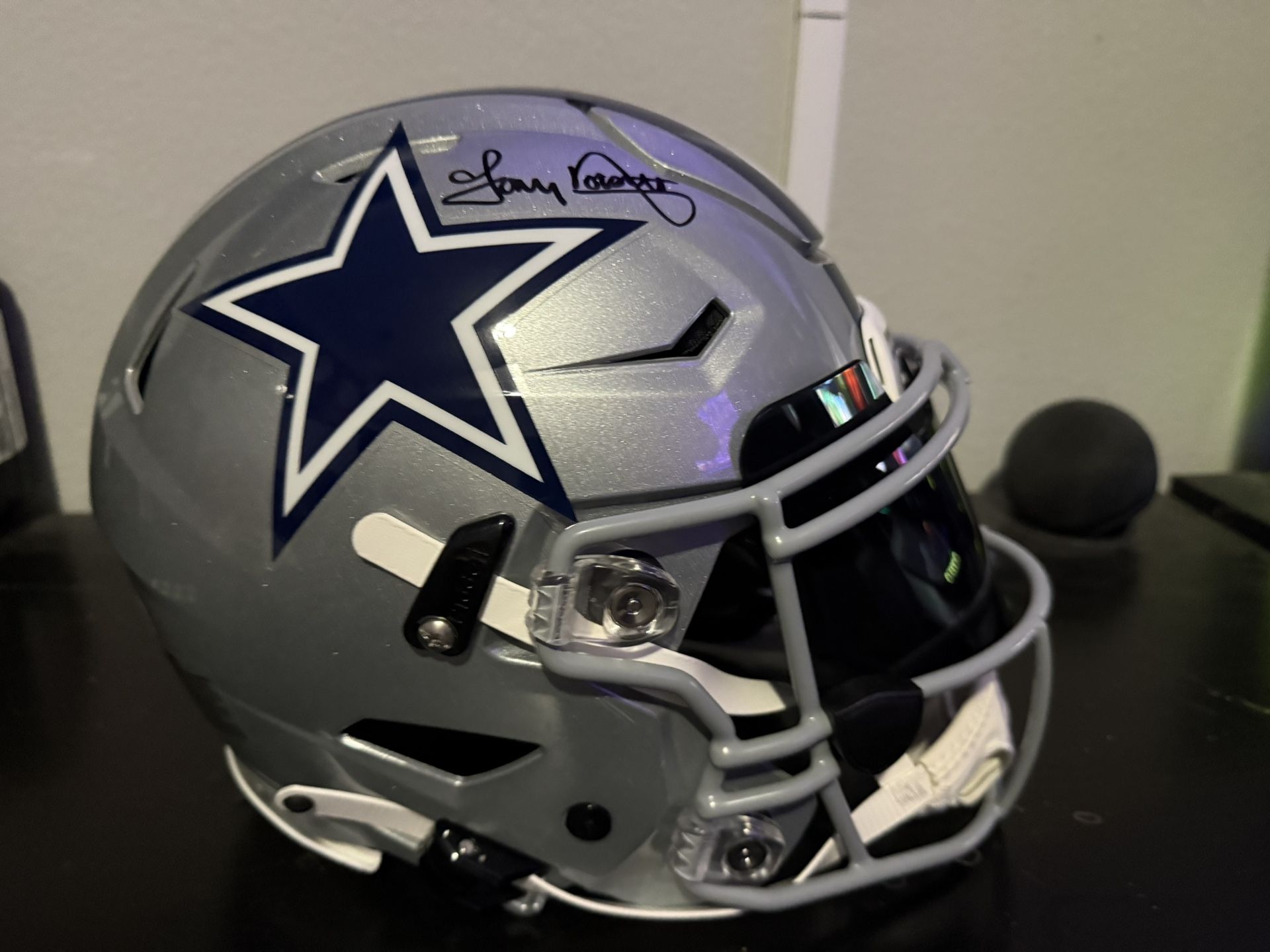 Tony Dorsett Signed Authentic Speedflex Full Size Cowboys Helmet -Beckett COA
