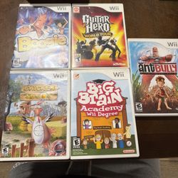 Wii Bundle Game Lot 