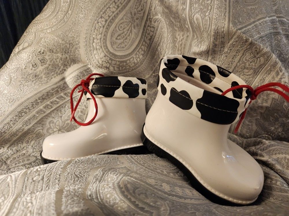Mini Melissa Rain Boots Size 2