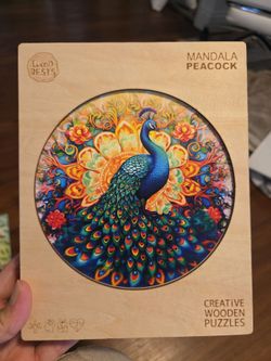 Wooden Puzzle with Stand