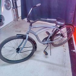 26"  schwin siesta gray bicycle. Brand new